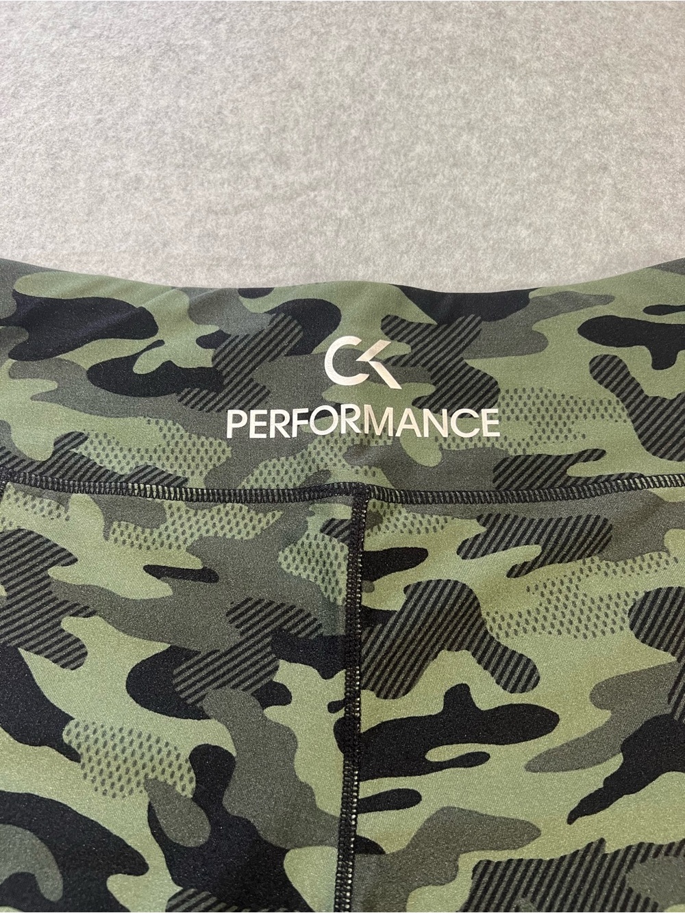 Calvin Klein Performance Green Camouflage Leggings